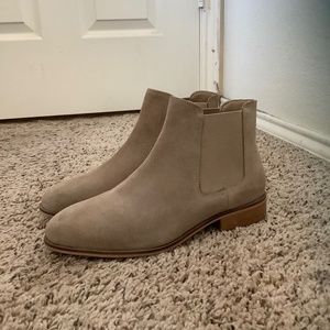 ASOS Suede tan booties!